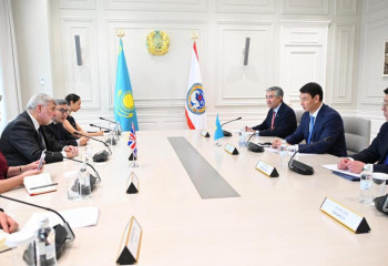 Алматыда Ұлыбританияның Сауда өкілімен ынтымақтастық даму бағыттары талқыланды