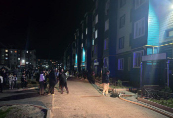 Таразда өрт кезінде 8 адам эвакуацияланды