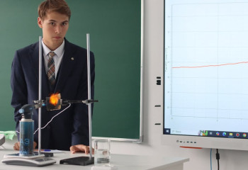 Қостанайлық оқушы өртке төтеп беретін материал ойлап тапты