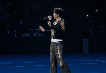 Dimash premieres new song at Almaty Open ATP 250