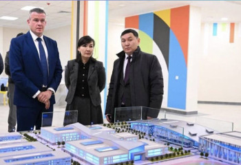 WADA President reviews construction of National Sports University