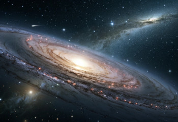 Учёные нашли загадочный тёмный объект в далёкой галактике