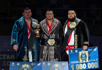 Марат Байқамұров - «Қазақстан Барысы-2025» турнирінің чемпионы