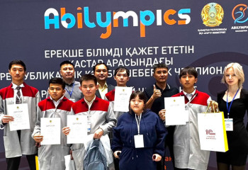 Учащиеся области Абай завоевали призовые места на чемпионате «Abilympics – 2025»