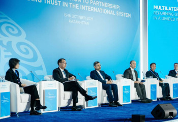 First Deputy Minister participated in  Astana Think Tank forum 2025