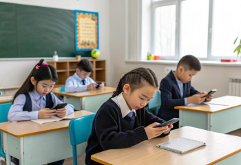 Запретить смартфоны школьникам? Казахстанцы спорят о будущем детей