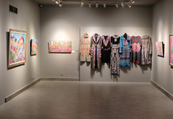 «Кочевники во времени»: казахстанская художница Балнур Асанова представила выставку в Абу-Даби