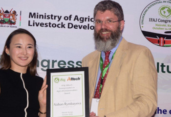 Kazakh agro-journalist recognized among best in world