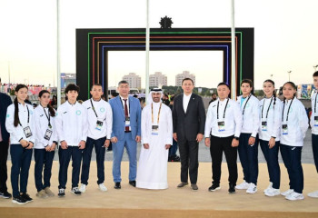 Жасөспірімдер арасындағы Азия ойындары: Бахрейнде Қазақстанның туы көтерілді