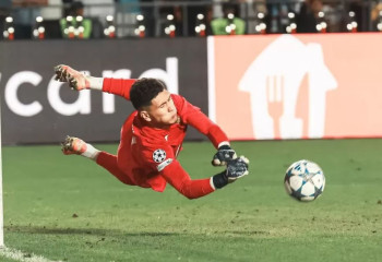 Темірлан Анарбеков Чемпиондар лигасындағы үздік қақпашылардың үштігіне енді