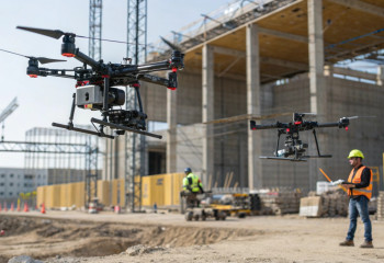 Дроны-строители с ИИ возводят конструкции там, где не пройдет техника