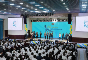 ІІМ-де Республика күніне орай ерлік пен адалдық үлгісі ұлықталды