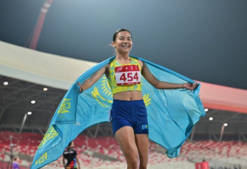 Жеңіл атлет Аида Ақылбекова Азия ойындарында үздік үштікке енді