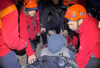 Алматы тауларында ер адам құтқарылды