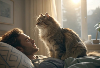 Живой будильник: как кошки заставляют хозяев вставать ни свет ни заря