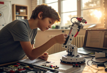 Подросток собрал роботизированную руку из Лего