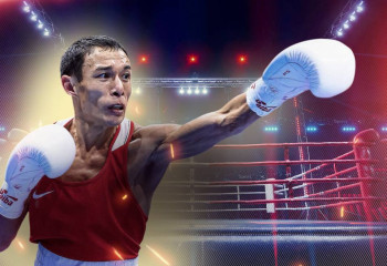 Сәкен Бибосынов бәріне мастер класс көрсетіп жүр