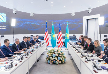 Kazakh PM discusses trade and economic cooperation with US  Presidential Special Representative for South and CA and US 1st Deputy Secretary of State