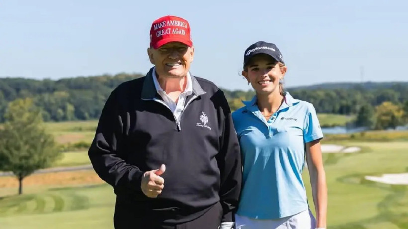  © instagram/kaitrumpgolfer 