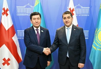 Ерлан Кошанов обсудил с грузинскими депутатами предстоящую парламентскую реформу