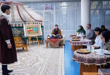 Ұлттық кітапханасында Рудаки мен Фирдоусиге арналған әдеби-музыкалық кеш өтті