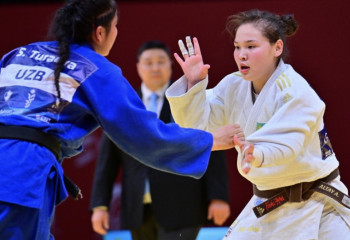 Kazakh judoka Aisha Altay wins gold in Bahrain