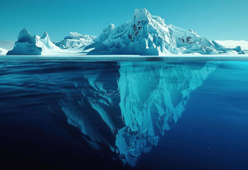 Әлемдегі ең ірі айсберг бір жылда өз аумағының шамамен 9%-ын жоғалтты