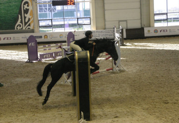 Названы имена лучших чемпионата по конкуру первого дня в Астане
