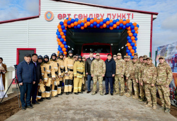 БҚО-да өртке қарсы құрылым ашылды