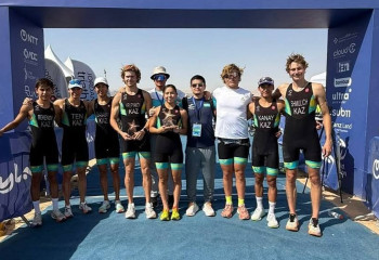 Қазақстандық триатлоншылар Азия чемпионатында екі медаль иеленді