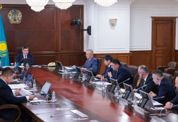 Government reviews progress of modernization of Almaty Airport