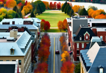 Золотая осень: города, где природа рисует шедевры