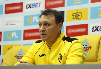 «Қайраттың» бас бапкері  «Интерге» қарсы ойын алдында мәлімдеме жасады