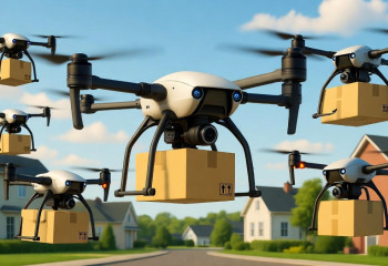 Алматинцу рассказал, как ему сделали доставку продуктов дроном