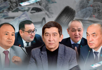 «Әйелім жүргізеді». Депутаттар көліктерінің дөңгелегін ауыстырып үлгерді ме?