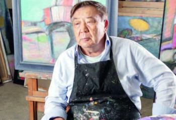 Қазақ суретшісі Ерболат Төлепбай Түркі дүниесі академиясының академигі атанды