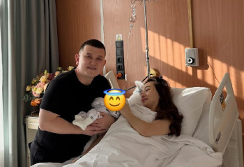 Елдос «Колобок» впервые стал отцом