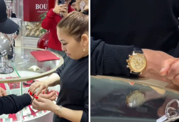 Отандық кәсіпкер Сәкен Майғазиевке қымбат сыйлық жасады