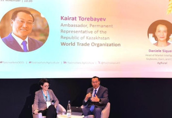 Kazakhstan delivered keynote speech at opening of Global Grain Geneva 2025 Conference