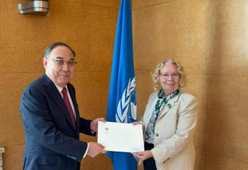 New permanent representative of Kazakhstan to the UN office at Geneva assumes duties