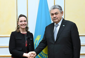 Kazakh FM receives Ambassador of Austria