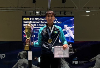 Қазақсандық семсерлесуші Әлем кубогы кезеңінде топ жарды