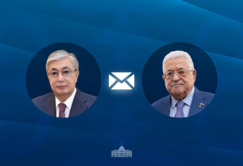 Қасым-Жомарт Тоқаев Палестина президентіне құттықтау жеделхатын жолдады