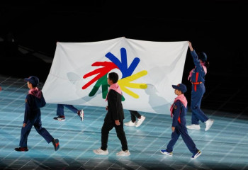 Жапонияда басталған Сурдлимпиадада елдер парады өтті