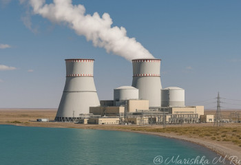 Kazakhstan unveils name of its 1st nuclear power plant