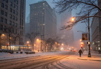 20 ноября в Казахстане ожидаются осадки, метель и туманы