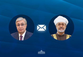 Kazakh President sends congratulatory telegram to Sultan of Oman