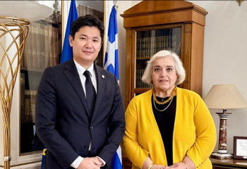 Kazakhstan and Greece “compared  notes” on implementation of high-level agreements