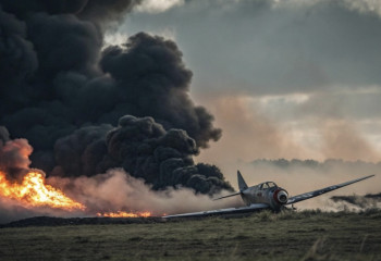 Indian fighter jet crashes during a demo flight at Dubai Air Show