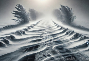 Метель, гололёд и осадки: прогноз погоды на 25 ноября